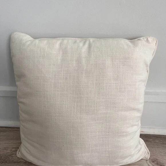 Two Coastal Beaded Pillows GUC with Zippers Beach Decor - Picture 6 of 7